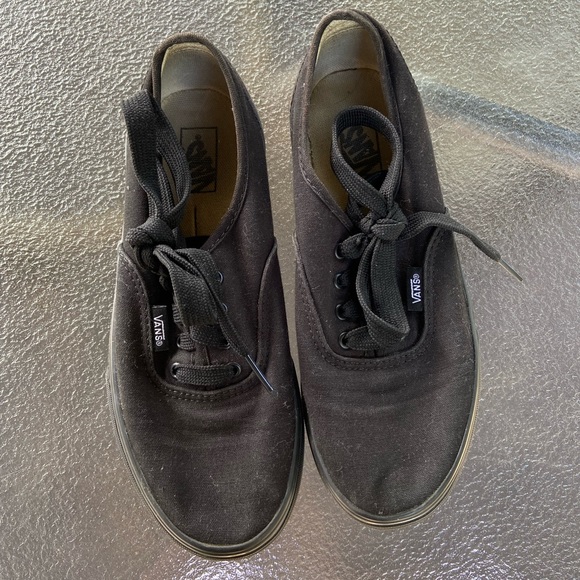 Black Vans - Picture 1 of 4